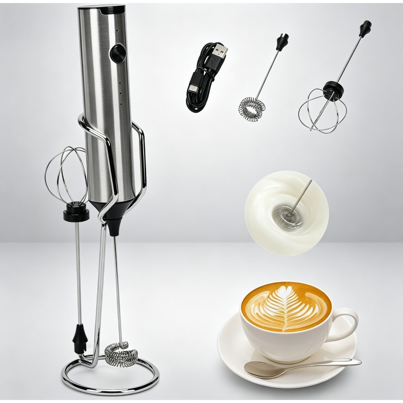 Rechargeable Electric Whisk US - đánh giá và giá Portable Blender Usb Rechargeable