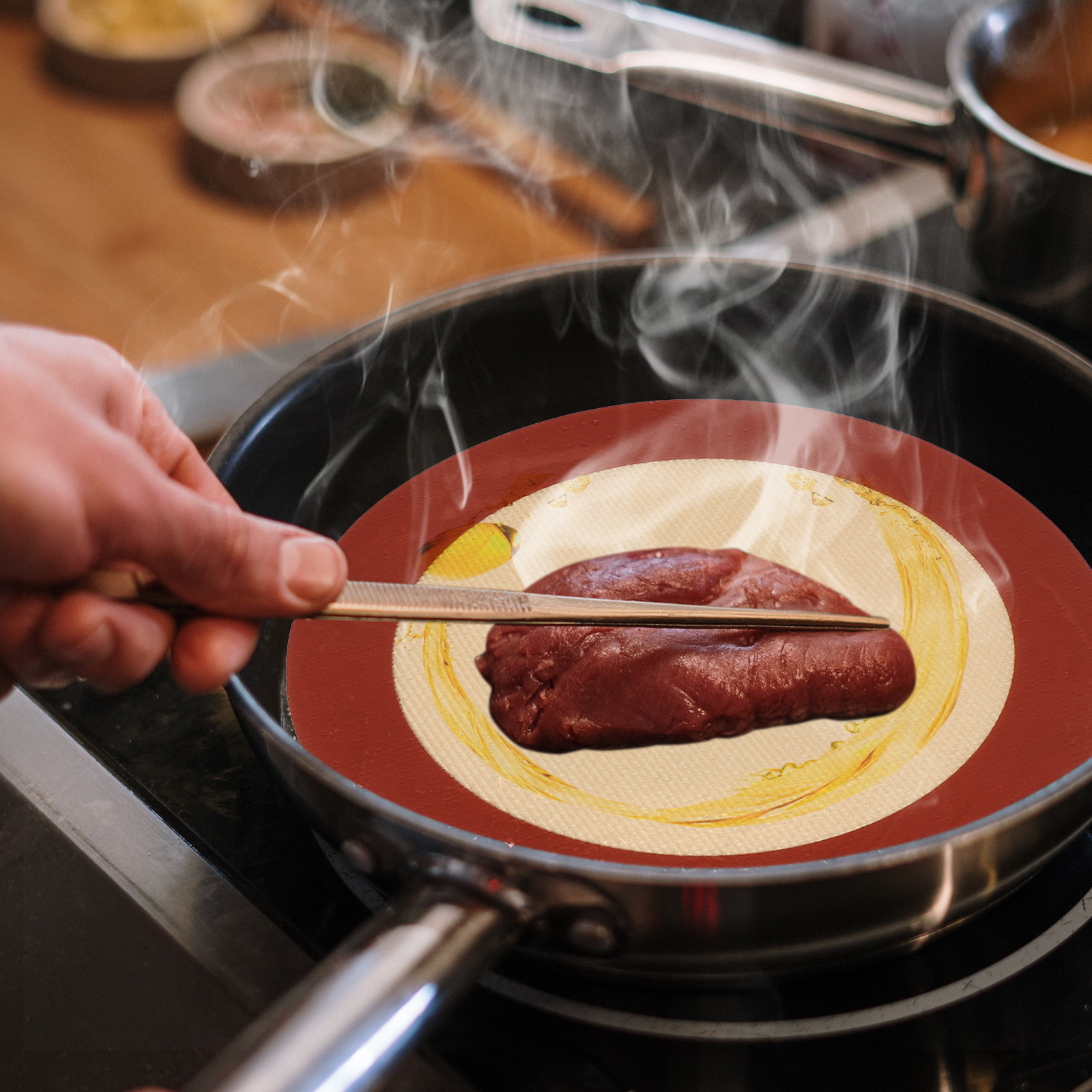 8-Inch Silicone Air Fryer Line - đánh giá và giá Air Fryer Silicone Pot Liner