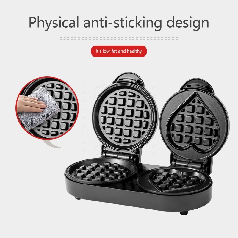 110V Double Plate Waffle Maker - đánh giá và giá Mini Waffle Maker Machine