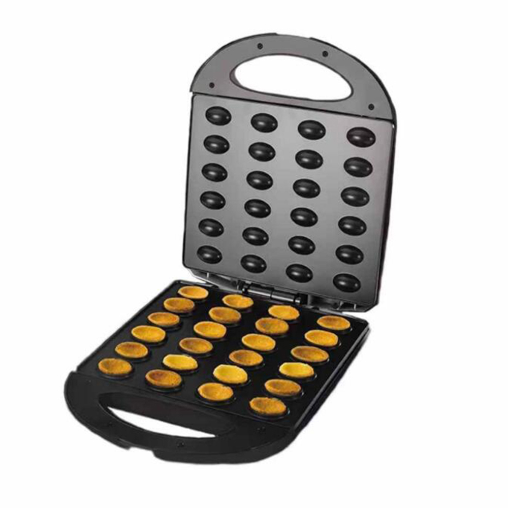 Stainless Steel Walnut Cake Ma - đánh giá và giá Mini Waffle Maker Machine