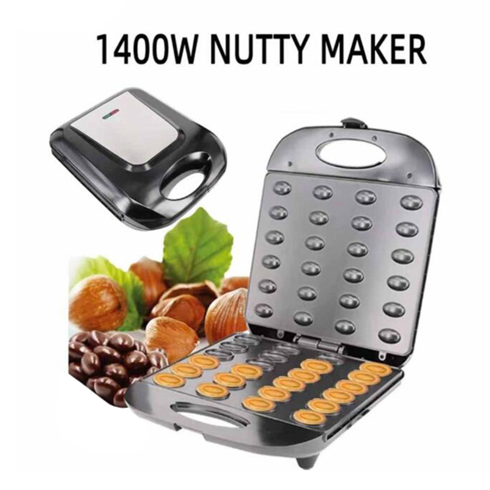 Stainless Steel Walnut Cake Ma - đánh giá và giá Mini Waffle Maker Machine