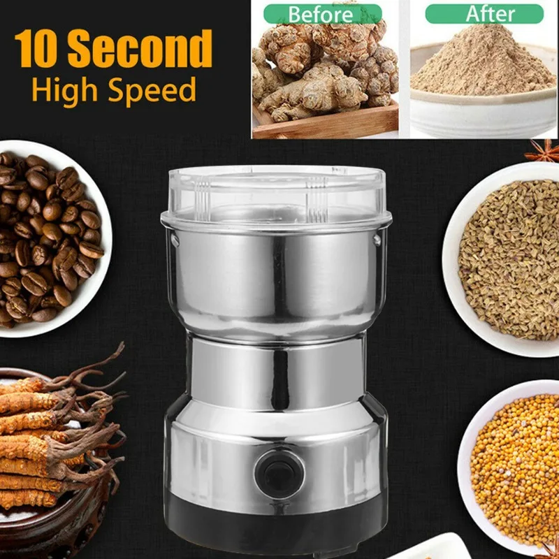 110V-220V Electric Grinder Hom - đánh giá và giá Coffee Bean Grinder Electric