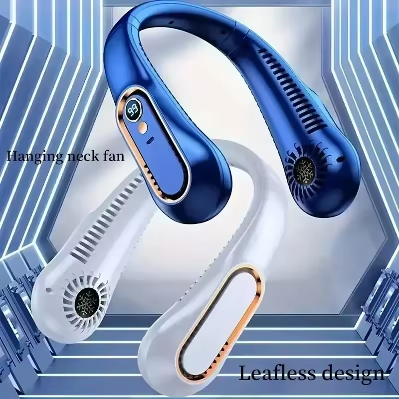 Hanging Neck Fan Digital Displ - đánh giá và giá Portable Blender Usb Rechargeable